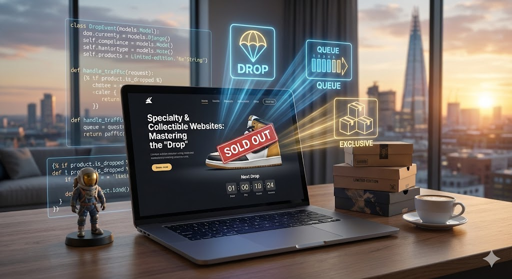 Online store for collectibles and hobby products