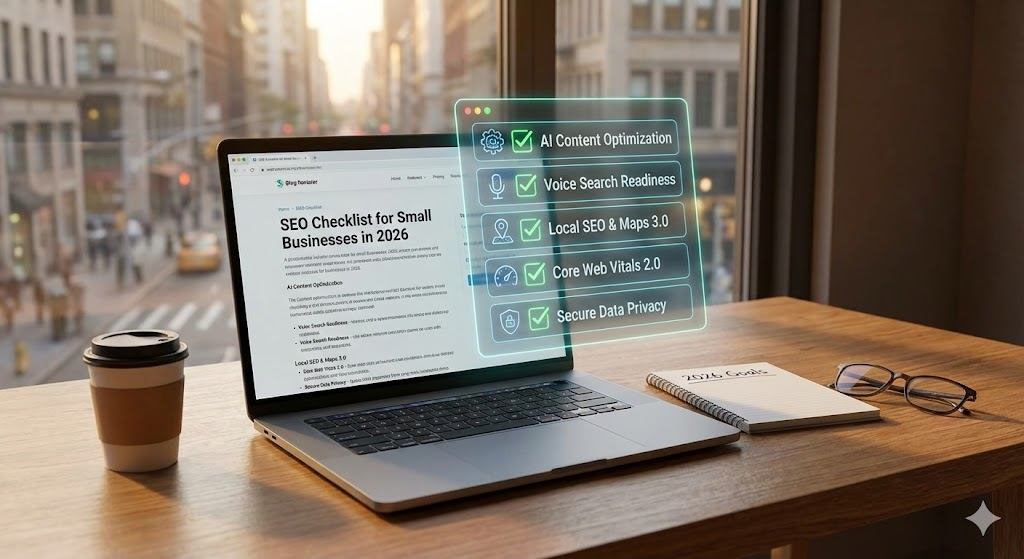 SEO checklist 2026 for London businesses.