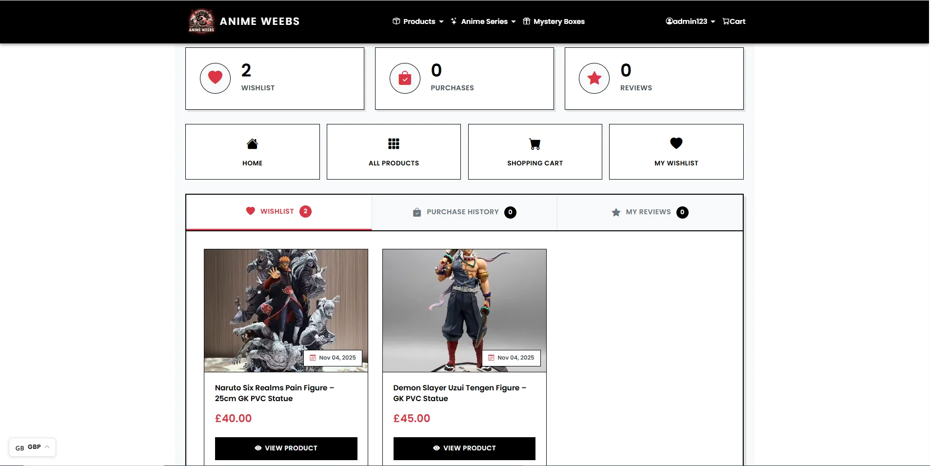 Analytics & Insights - Customer Wishlist Features and Sales Reporting Dashboard